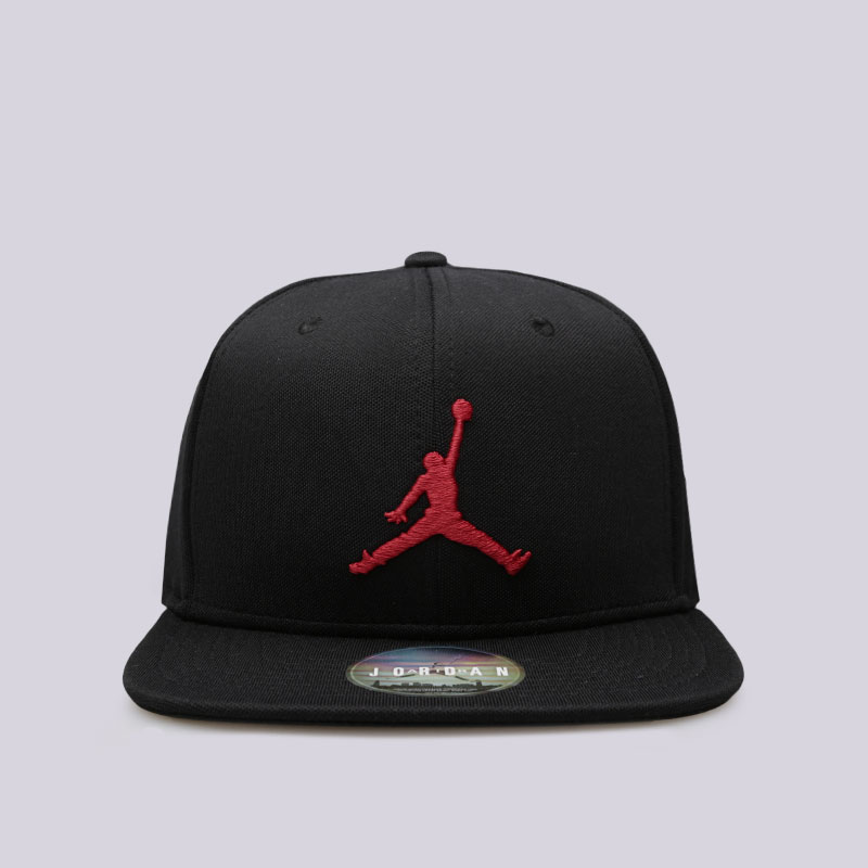  черная кепка Jordan Jumpman Snapback 861452-015 - цена, описание, фото 1